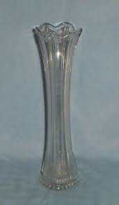 tall clear glass slim bud vase 12 tall