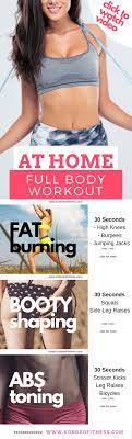 at home workout for women good full