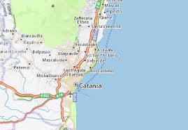 Just 10 km from catania, aci castello & aci trezza are an excellent first or last stop in eastern sicily. Michelin Landkarte Aci Trezza Stadtplan Aci Trezza Viamichelin