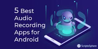 5 best audio recording apps for android