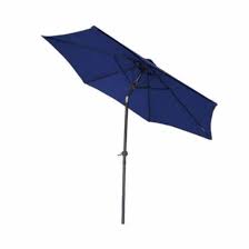 gravitti patio umbrella 9 w tilt navy