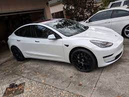 Custom tesla model 3 exterior and interior by t sportline. My Pearl White Model 3 With Some Early Mods Tesla Motors Club Tesla Motors Tesla Model Tesla Model S White
