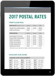 2017 Postal Rates Update Services