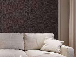 Embossed Leather Wall Tiles By