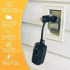 Outdoor Plug In Wireless Remote Timer