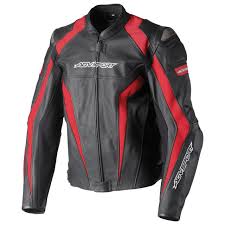 Agv Sport Gp Corsa Leather Jacket Black Red 42 Niop