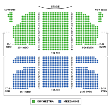Al Hirschfeld Theatre Seating Chart Theatre In New York