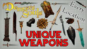 unique weapons guide every location