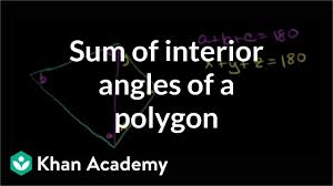 angles of polygons video lessons