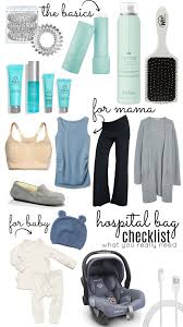 hospital bag checklist basic mama