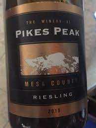 2016 pikes peak colorado riesling vivino