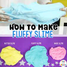 fluffy slime recipe learn how to make