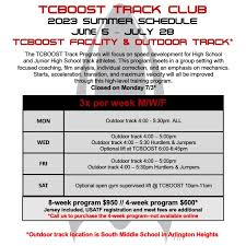 track and field club sd training