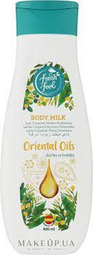 fresh feel oriental oils body milk