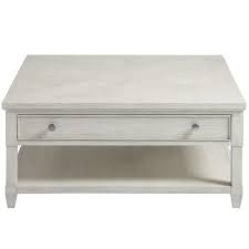 4.6 out of 5 stars. Keira Coastal Beach White Wood Lift Top Drawer Square Coffee Table 41 W 50 W Kathy Kuo Home