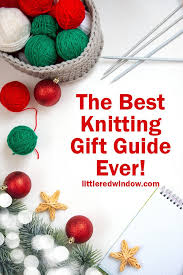 knitting gift guide 2021 little red