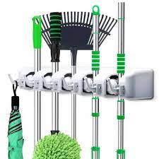 Wall Mounted Broom And Mop Holder