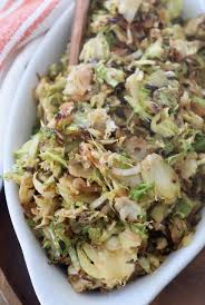 sauteed shredded brussel sprouts