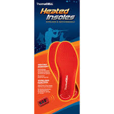 Thermacell Heated Insoles Foot Warmer Rechargeable S M L