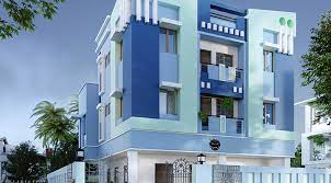 Breezy Blue Exterior Home Design
