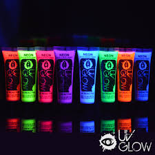 uv glow neon face paint body paint 10ml