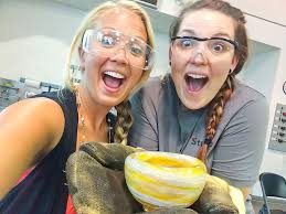 Glass Blowing At The Corning Museum Of