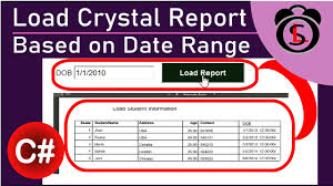 create crystal report c load crystal