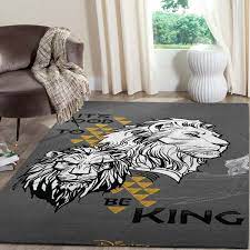 the lion king area rug living room