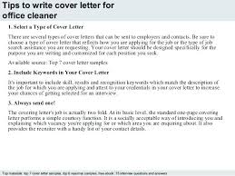 Domestic Cleaner Cover Letter Wlcolombia