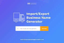 225 infinity dr nw charleston tn 373101400 us cha2. Import Export Business Name Generator Instant Availability Check