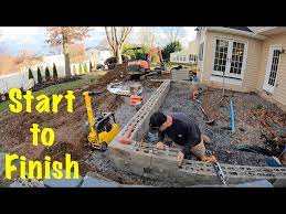 How To Build Raised Paver Patio Techo