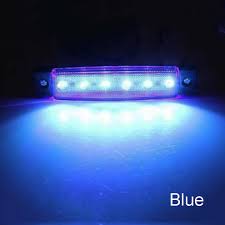 Us 9 99 1 Pair Marine Led Light Courtesy Utility Strip For Boats 12 Volts Blue White Boat Interior Led Lights Sea Salt Waterproof In Led
