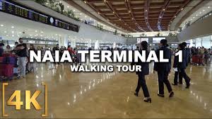 walking tour at naia terminal 1