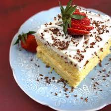 Tres Leches Cake With Custard Filling gambar png