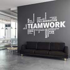 Teamwork Wall Decal Teamwork Decal