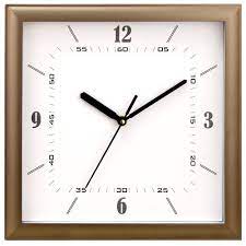 Square Shape Wall Clock Personalized