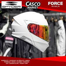 dual visor motorcycle helmet