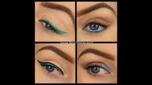 4 easy eye makeup looks using colour