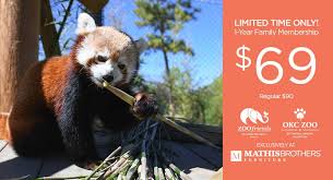 okc and tulsa zoo family membership at