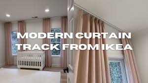 ikea vidga modern curtain track