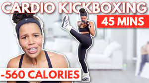 cardio kickboxing workout to burn fat