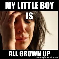 My little boy is all grown up - First world Problems II | Meme ... via Relatably.com