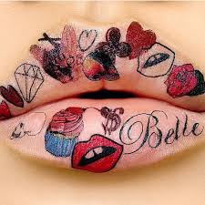these incredible lip tattoos will