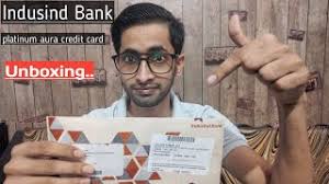 Indusind bank jet airways voyage credit card; Indusind Bank Platinum Aura Credit Card Unboxing Sachin Monitor Youtube