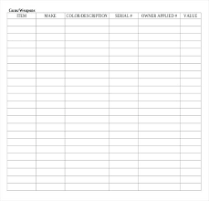 Inventory Template Word Templates For Label Updrill Co