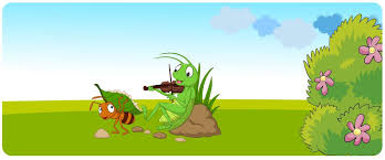 the ant and the grhopper story with