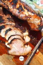 asian marinated grilled pork tenderloin