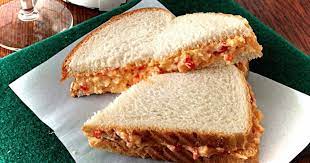 masters style pimento cheese sandwiches