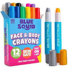 Water Based Face Paint Crayons Kit