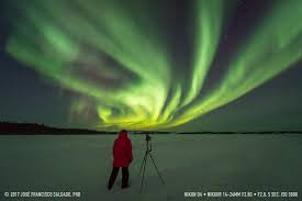 how to photograph the northern lights